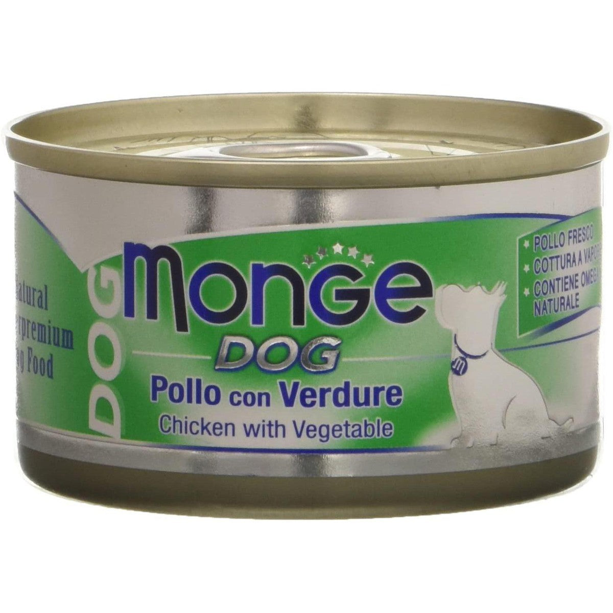 Monge Dog Pollo con Verdure 95gr Alimento umido per Cani Monge Dog Pollo con Verdure 95gr Alimento umido per Cani